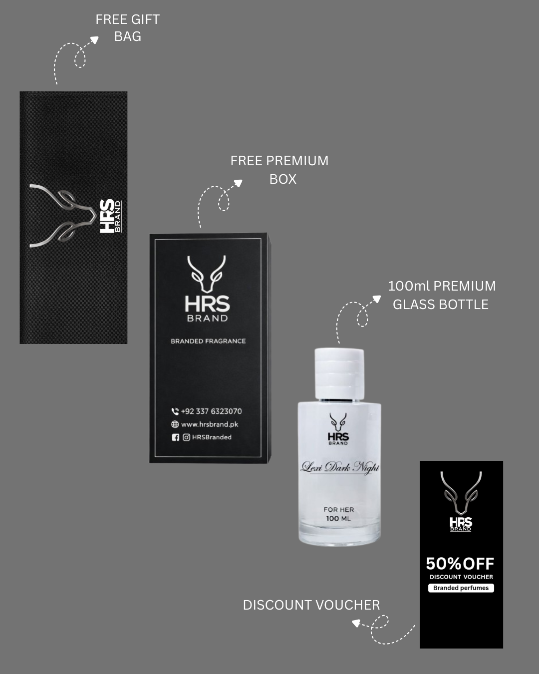 🌑 Lexi Dark Night – Ek raat, Ek scent, Ek yaadgar asar (100ml)