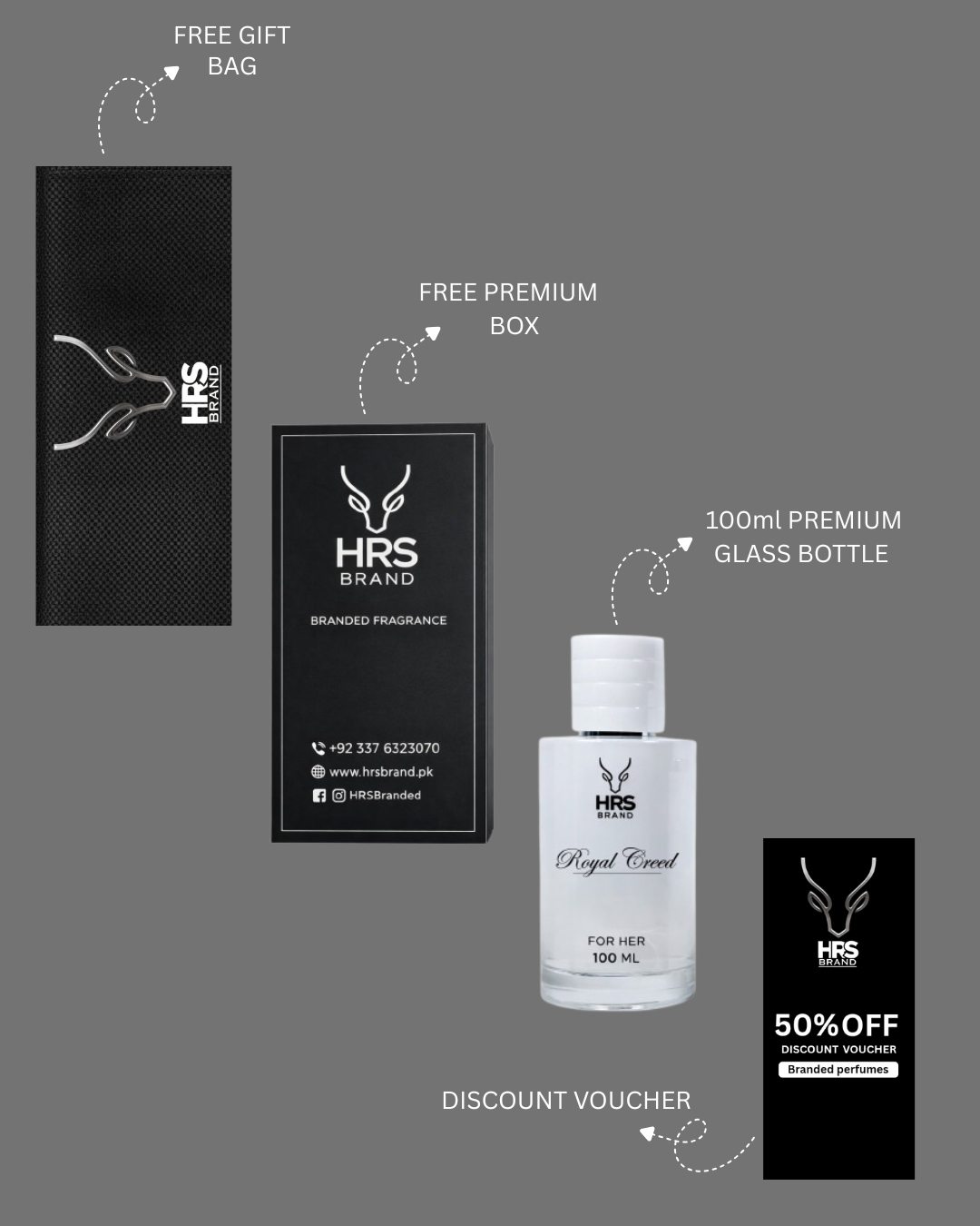 👑 Royal Creed – Woh jo mehfil mein bina bole mehsoos ho jaaye (100ml)