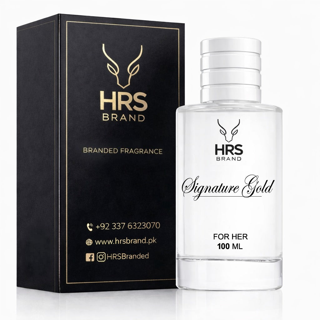✨👑 SIGNATURE GOLD – Woh mehak jo pehchaan ban jaaye (100ml)